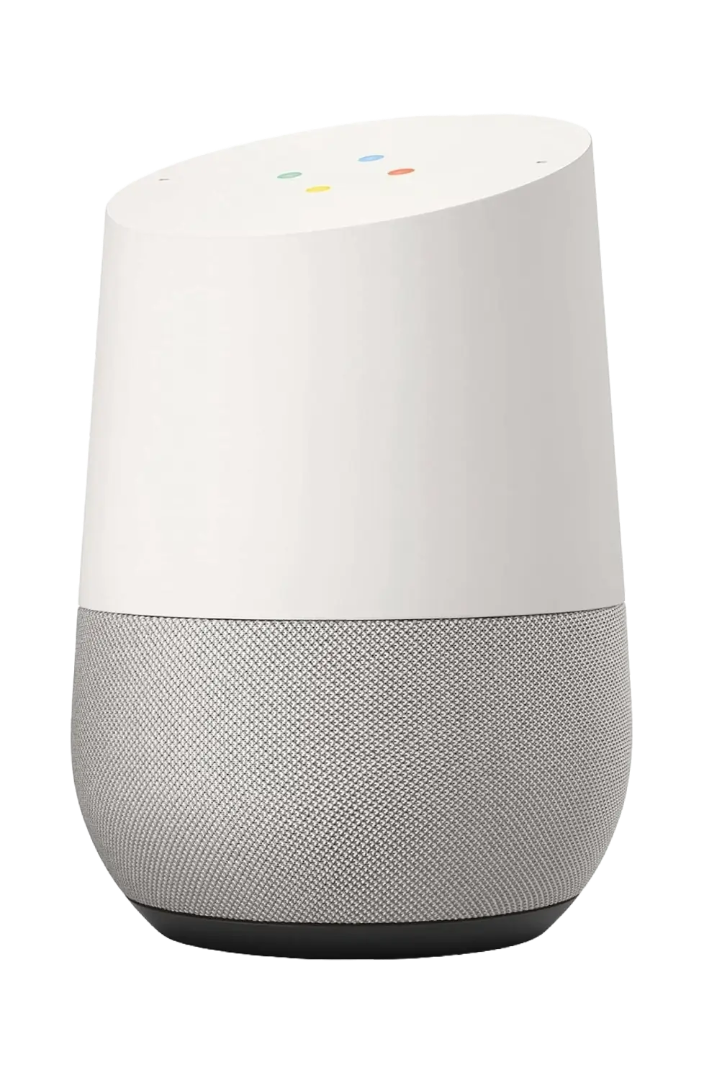 Google Home Smart Speaker With Orignal Charger – White Slate, One Size | Voice-Controlled with Google Assistant