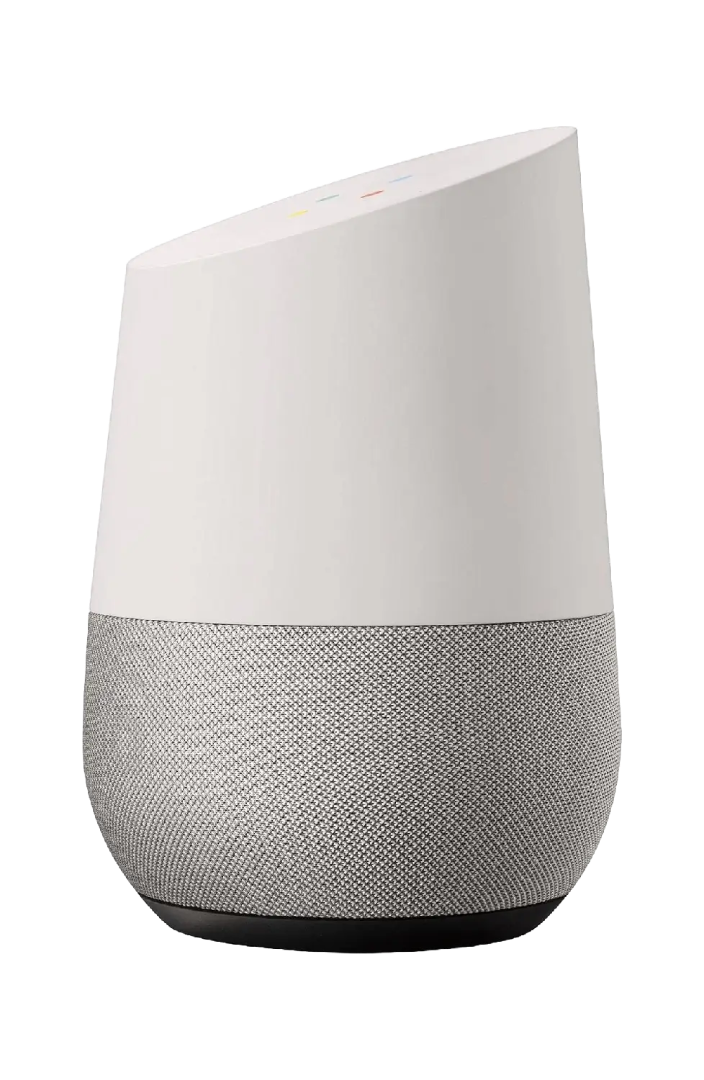 Google Home Smart Speaker With Orignal Charger – White Slate, One Size | Voice-Controlled with Google Assistant