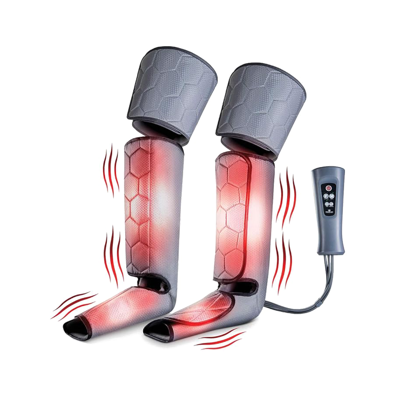Leg Massager with Heat & Compression - Calf, Foot, Thigh Relief